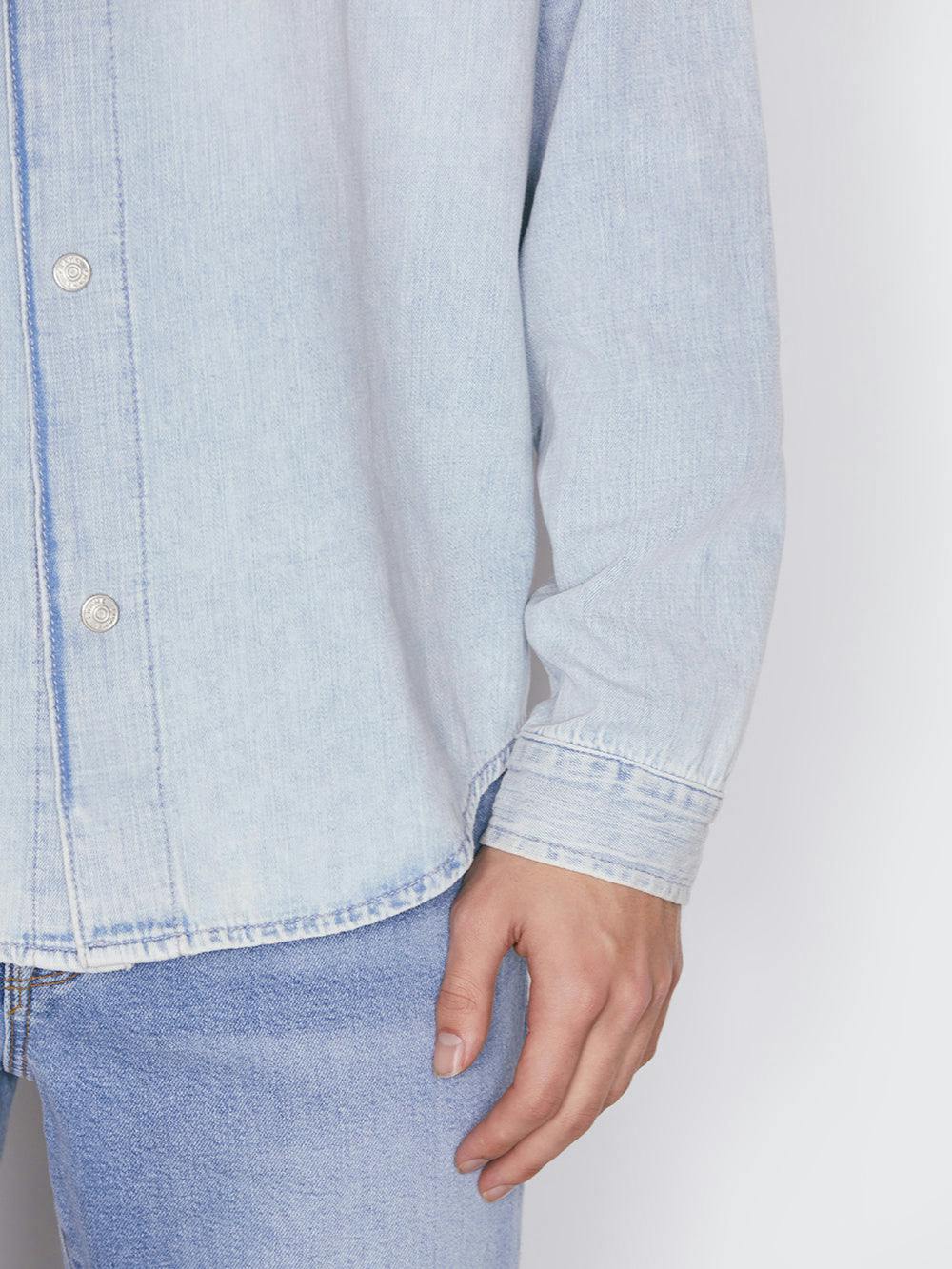 shirt sleeve detail view